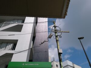 令和7年7月　ウインズ立川交通監視カメラシステム撤去工事